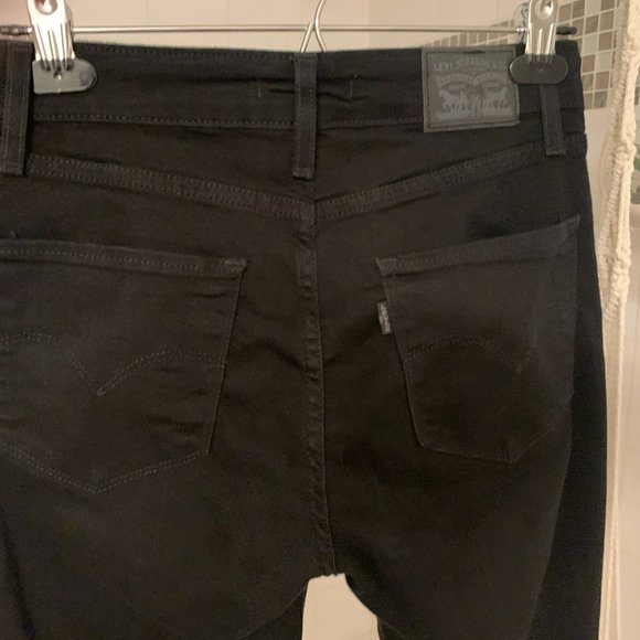 Levi's 721 High Rise Skinny (27) - Black - Picture 4 of 5